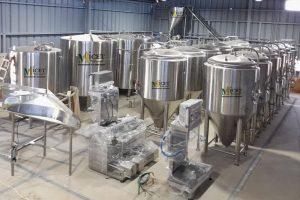 1000L brewery equipment in Chile