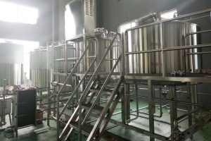 2000L 3 Vessel Brewhouse installation