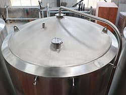 Detalle del sistema de preparación de 15bbl