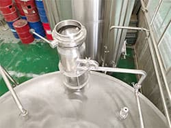 Detalle de la cervecería 25BBL-1