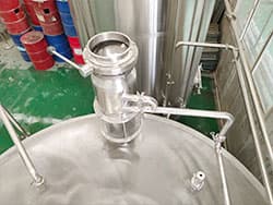 Detalle del sistema de preparación de 25bbl-1