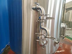 Detalles del fermentador 3BBL-6