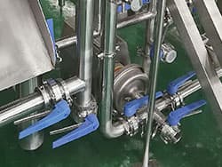 Detalle del sistema de preparación 3bbl-4