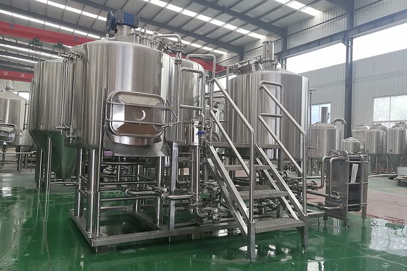 5bbl brewery equipment is installed in the UK Micet Craft Brewery