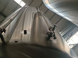 Detalles del fermentador 60BBL