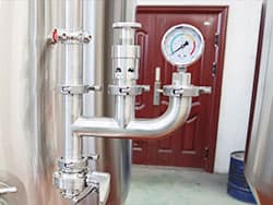 Detalles del fermentador 7BBL-4