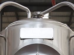 Detalles del fermentador 7BBL