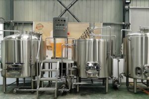 Britain first custom brewery completes installation