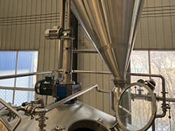 2500l brewery equipment detail