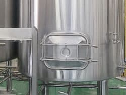 beer brewing equipment detail