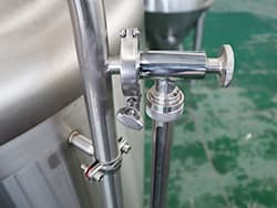 Detalle del tanque de fermentación de acero inoxidable-5