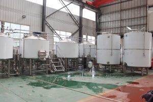 Equipo de la cervecería 5000l
