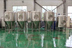 tanque de fermentación de cerveza