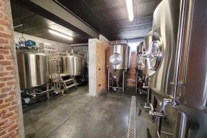 1000L brewing equipment in Belgium