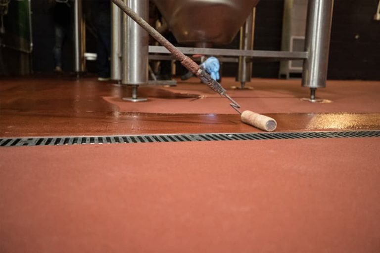 Quelles sont les options pour le sol de la brasserie