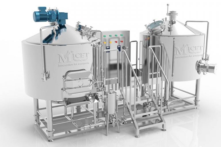 Beer equipment production polishing process