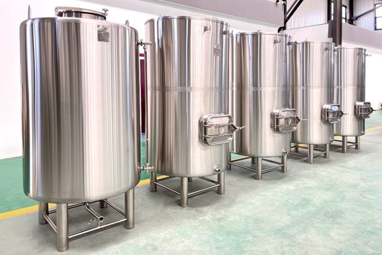 Why is a Brite tank important in the brewing industry