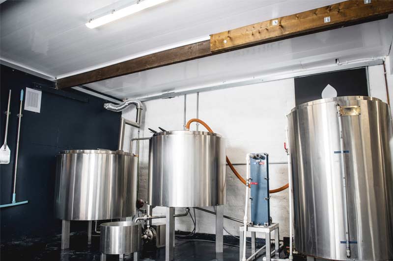 1000 liters of brewery equipment to be shipped to Europe this week