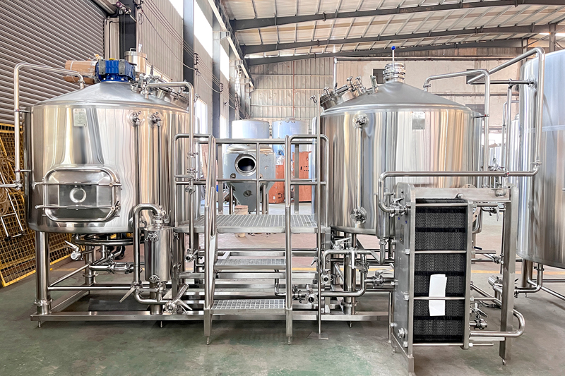 10BBL commercial brewing equipment shipped to Canada