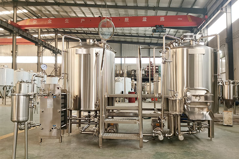 7BBL brewing equipment customized by American customers