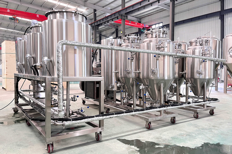 large beer brewery equipment