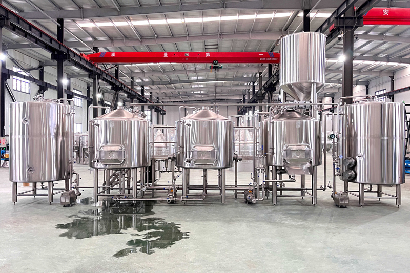 6BBL brewing equipment completed