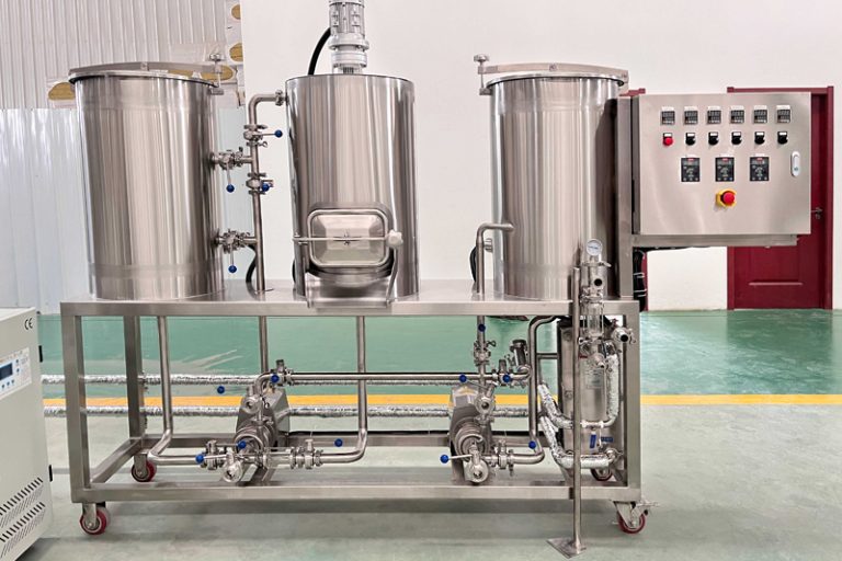 100L home brewing equipment waiting to be shipped to Australia