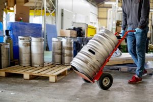 What is the profit per barrel of beer?