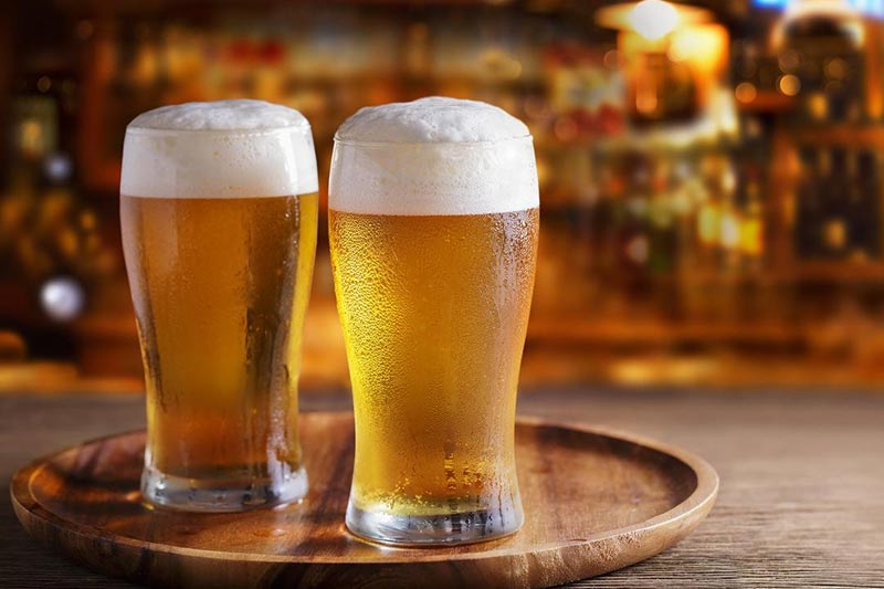 How does temperature control system affect beer quality during fermentation?