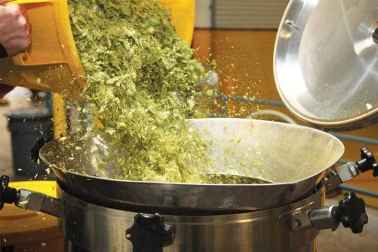 What is dry hopping?