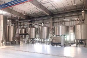5000L beer equipment successfully installed in Changchun, China
