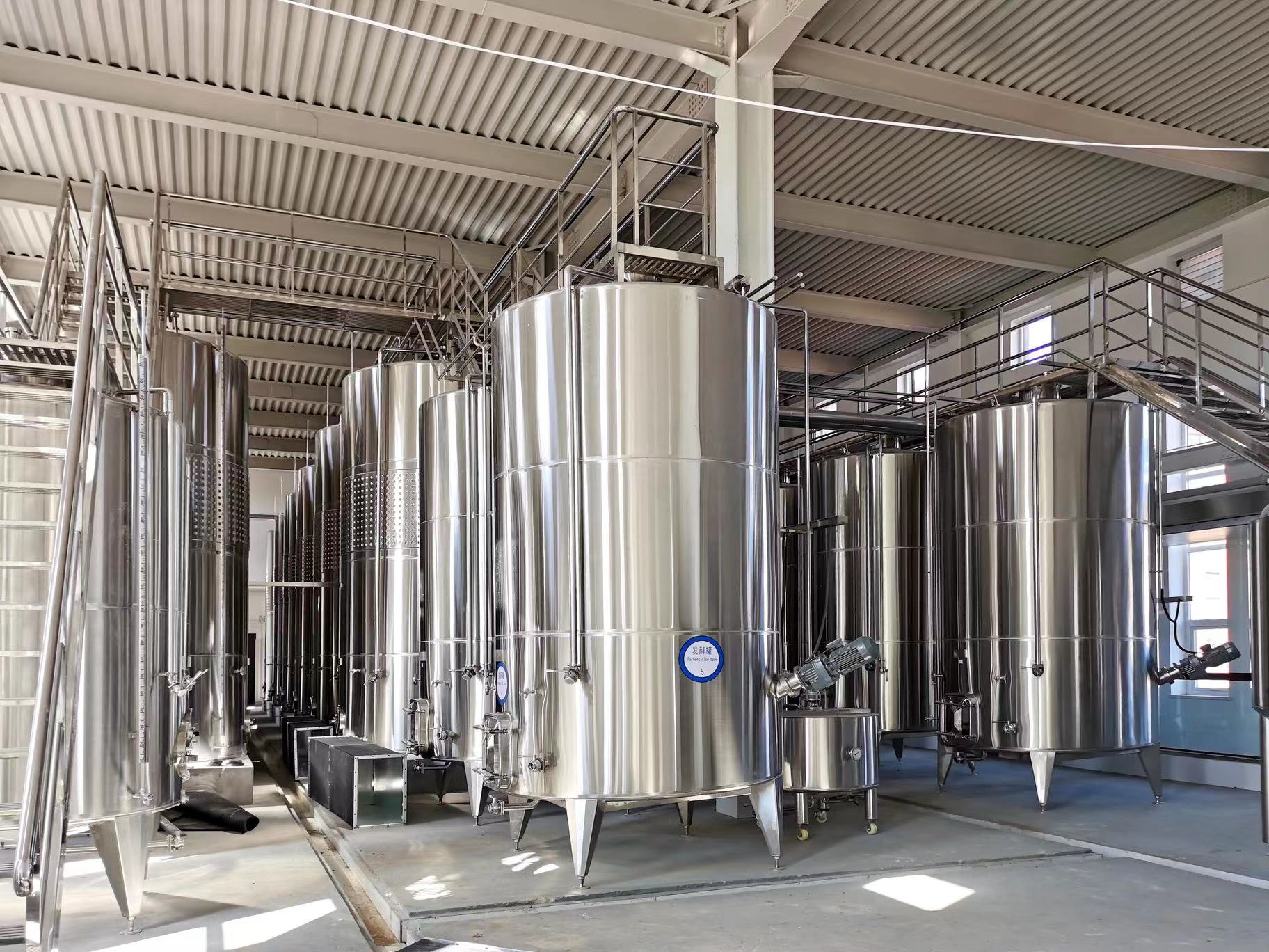 cidery tanks