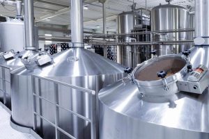 Stainless steel brewing equipment