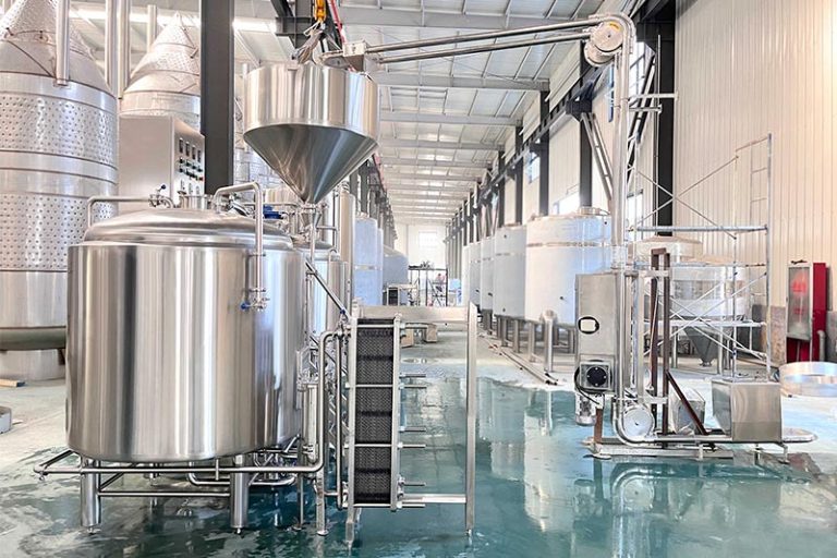 Stainless steel brewing equipment