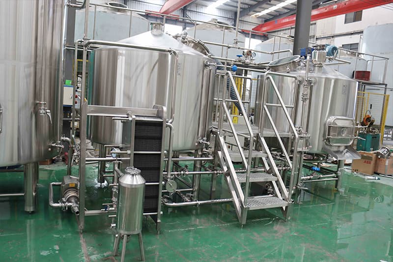 Sistema de elaboración de cerveza de 20 bbl