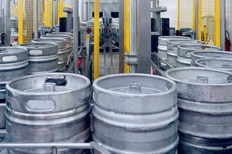 Overview of beer filling production line