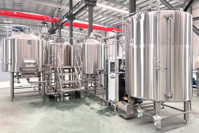 1000L beer brewing equipment has arrived in France