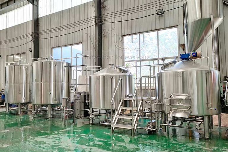 What is an industrial brewing equipment system?