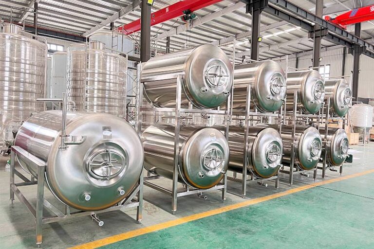 5BBL stackable bright beer tanks production completed