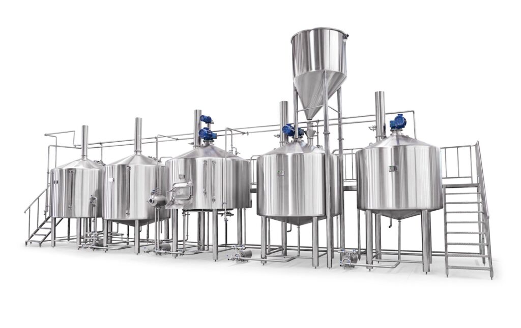 4 vessel brewing system