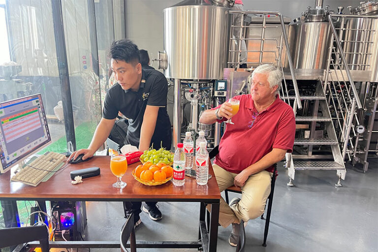 visited automated brewing system