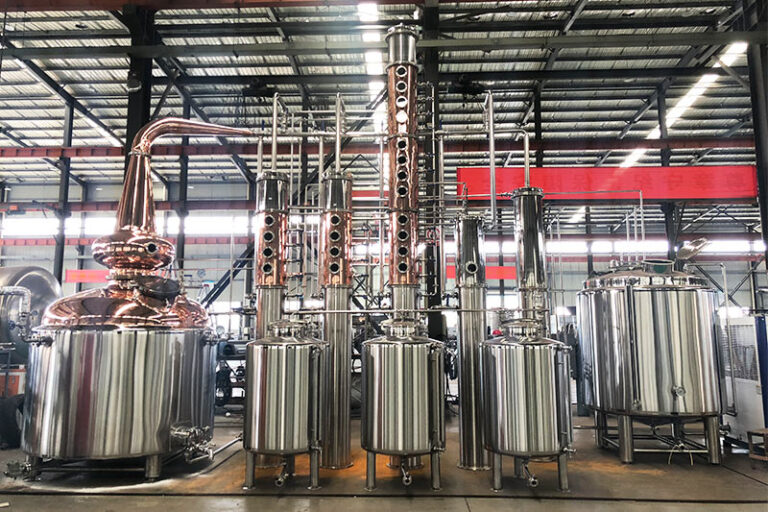 Distillation Equipment in Distillation Plant