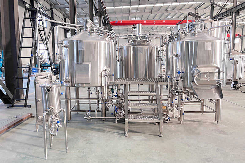 4BBL automatic beer equipment has been shipped to Canada