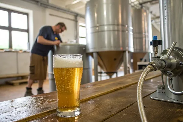 Water in brewing process