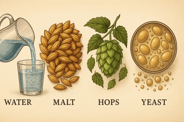 main beer ingredients