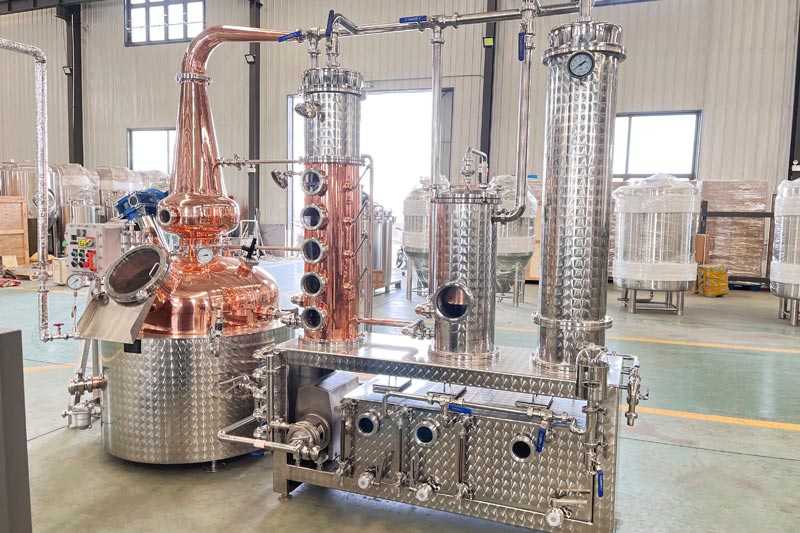 Danish 450L multifunctional distillation equipment