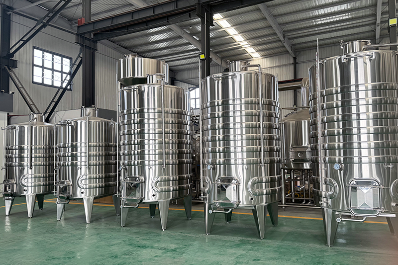 Winery Fermentation Tanks