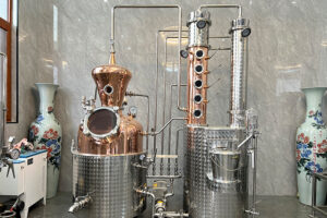300L small multifunctional distiller