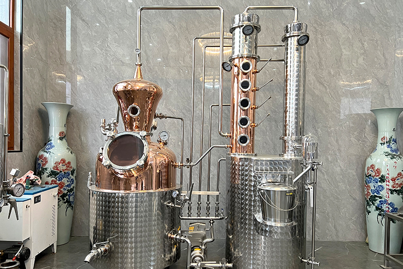 300L small multifunctional distiller