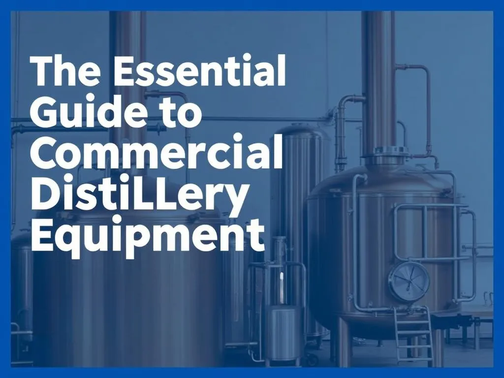Essential Guide to Commercial Distillery Equipment